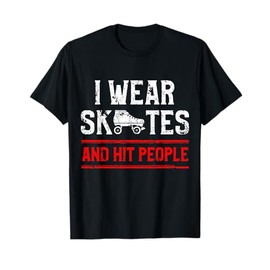 Roller Derby Player Skates People Skating Team T-Shirt