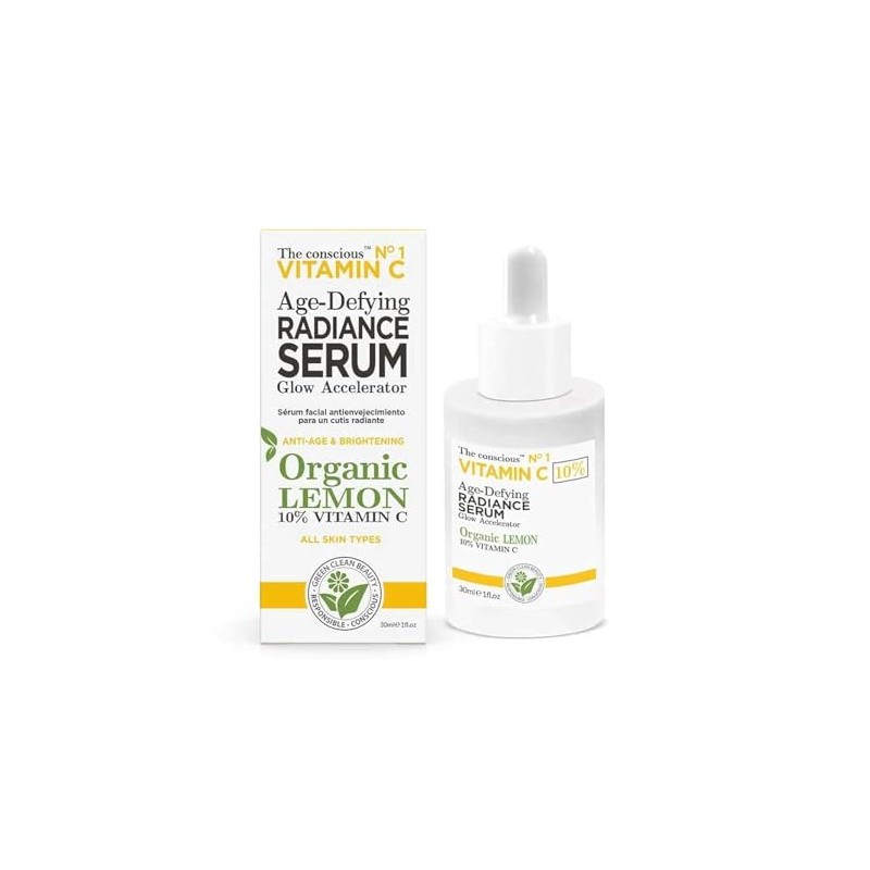 Vitamin C Age-Defying Radiance serum Organic Lemon 30 ml