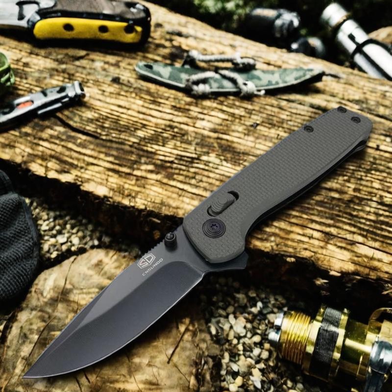 EDC Folding Utility Knife - Sharp Stainless Steel Blade, Lightweight