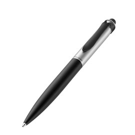 Pelikan 929547 Stole I Twist-Action Ballpoint Pen in Tube Case Kugelschreiber black/silver
