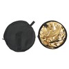 Silver Gold 2 In 1 Reflector Portable Mini Round Light
