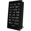 Tech Tools LED Word Clock - Displays Time as Text