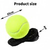 Wzenclave 4pcs Tennis Trainer Set with Elastic String Includes 4