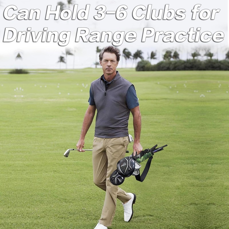 Golf Club Bag Sunday Mini Carry for Men Women Kids