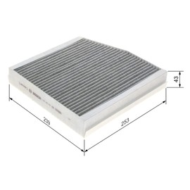 Bosch R5505 Cabin Air Filter with Activated Carbon