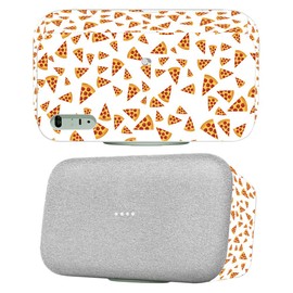 MightySkins Skin Compatible with Google Home Max - Body by Pizza | Protective, Durable, and Unique Vinyl Decal wrap Cover | Easy to Apply | Made in The USA