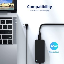 UL Listed AC Charger Compatible with Asus ADP-40KD BB(Compatible with 40W), PA-1650-01, ADP-65JH BB, EXA0703YH, N65W-03, ADP-65HB BB, PA-1650-66, SADP-65NB AB Gaming Monitor Power Supply Adapter Cord