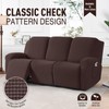 TAOCOCO Recliner Sofa Covers 8-Pieces Stretch Large Couch Covers for