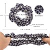 Cicimeiluody Scrunchies for Women's Hair - Organic Cotton Fluffy Hair