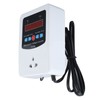 1500W Greenhouse Temperature Controller Digital Air Temperature Controller Thermostat LCD