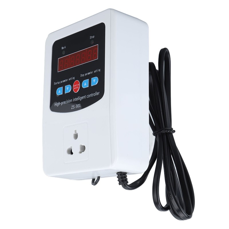 1500W Greenhouse Temperature Controller Digital Air Temperature Controller Thermostat LCD