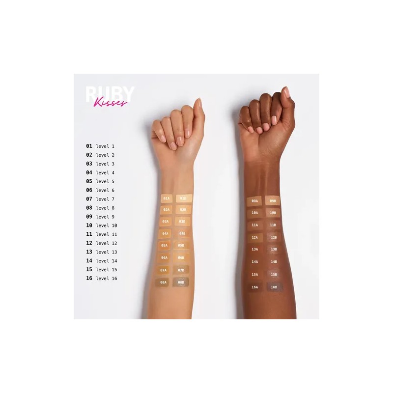 Ruby Kisses Cream Foundation 3d Face Creator Base