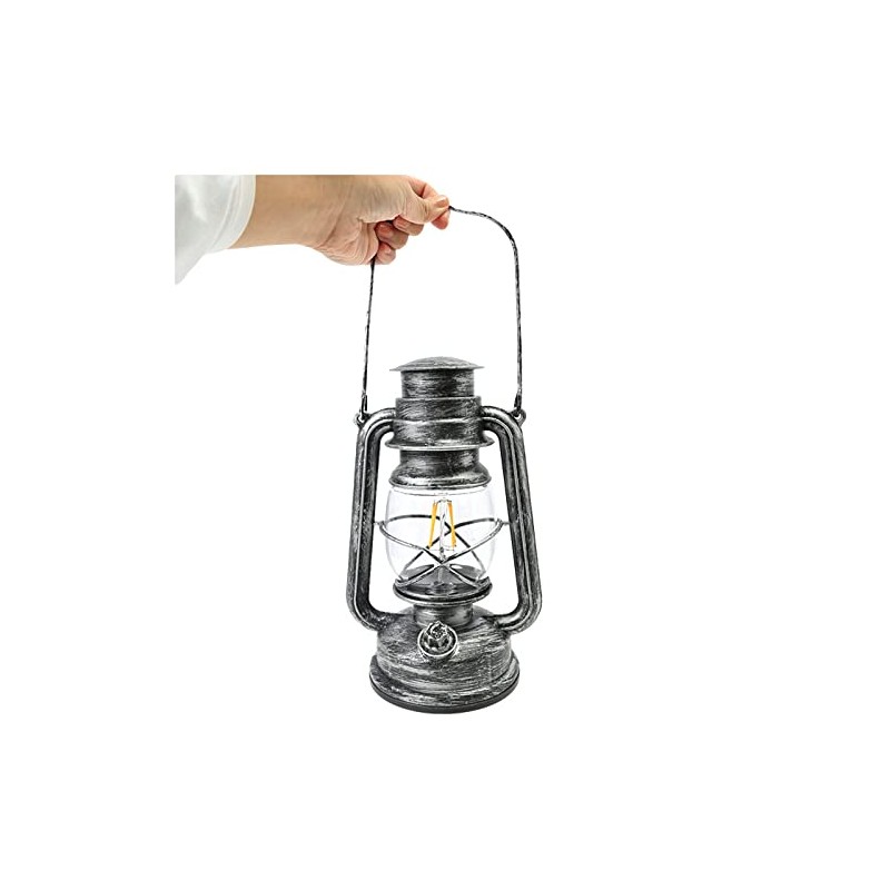 Global Arrow LUMO L04-8002 Edison Lantern Light, BK, Size: Approx.