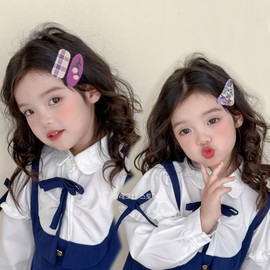 BIANHUAN Hair Clips, Children, Baby, Hairpins, Hair Accessories, Kids, Stylish, Cute, Hair Ornaments, 8-Piece Set, Hair Accessories, Girls, Toddler, Accessories, Hair Clip, Bangs Clip, Baby Clip,