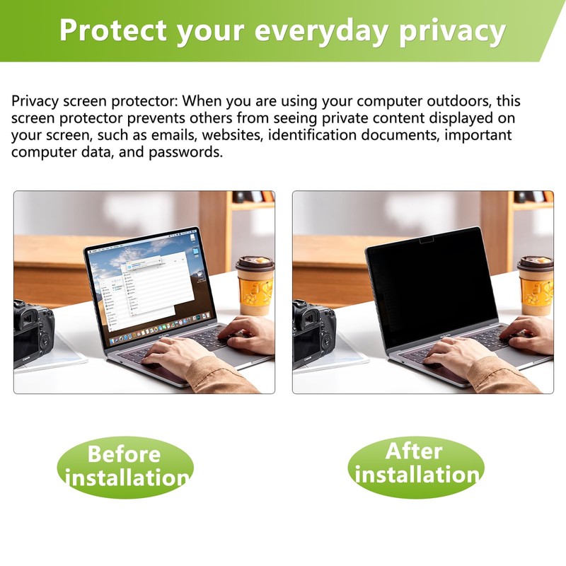 Magnetic Privacy Screen Protector for MacBook Pro 14 Inch (M1~M5,