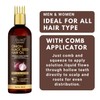 Generic Onion Black Seed Hair Oil With Comb Applicator (100
