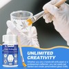 WANJAO Glass Etching Kit, Long-Lasting with Etching Stencils, Gloves Paper
