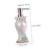 CIYODO Bathroom Soap Dispenser Pump Refillable Liquid Soap Bottle Travel