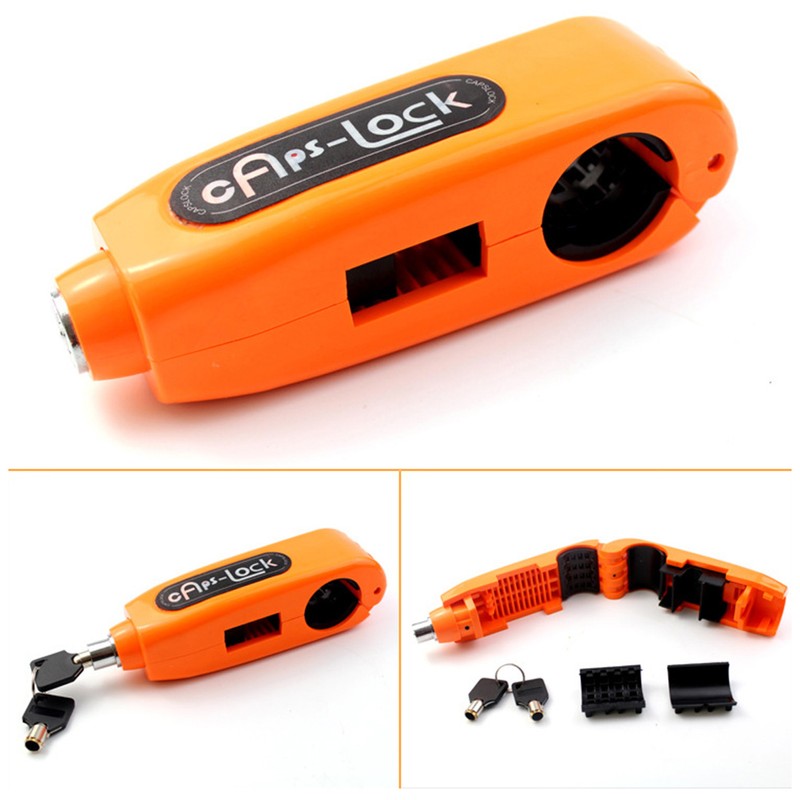 Motorcycle Handlebar Lock Brake Lever Grip Lock Security Anti Theft
