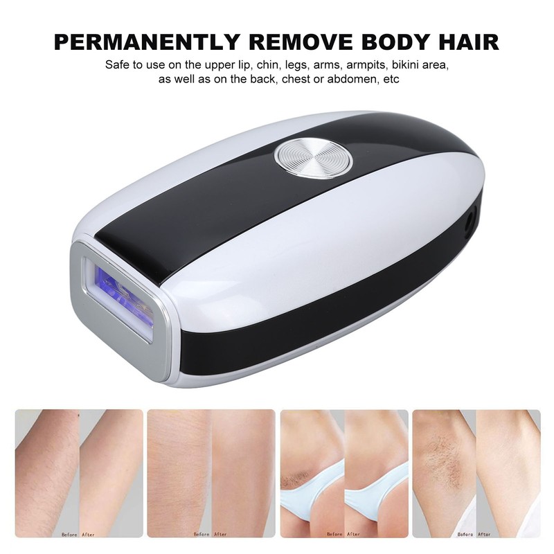 Hair Remover Safe Painless 5 Levels 2 Flash Modes Hair