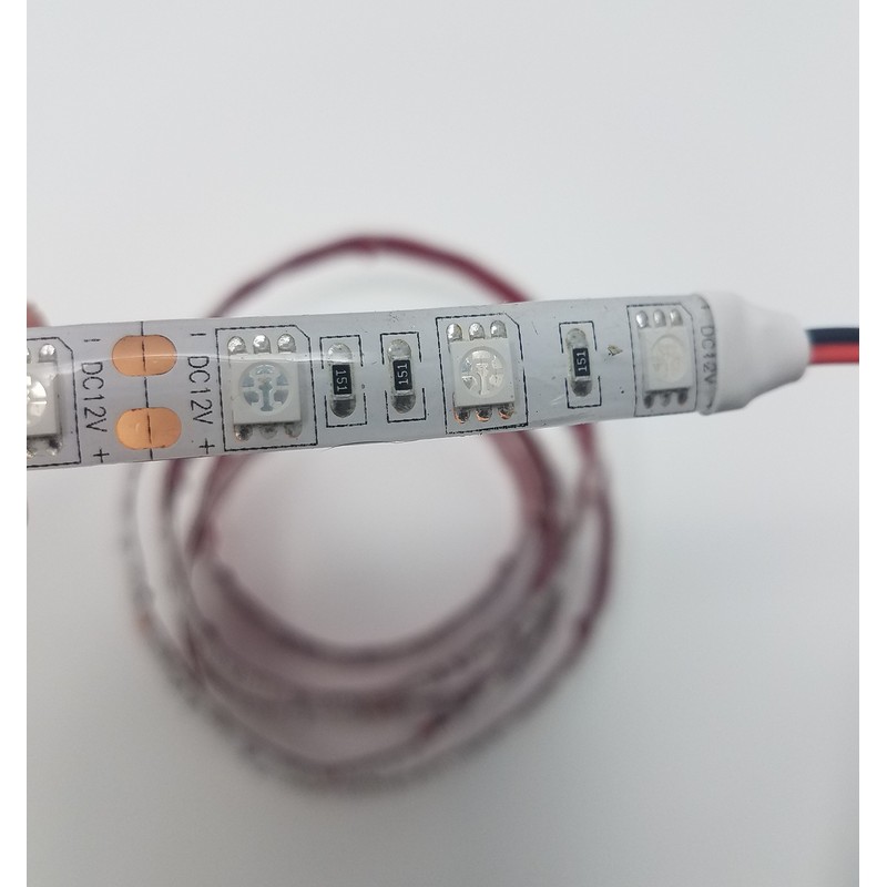 JUSTSWAG Marine & Vehicle 4ft Blue LED Flexible Light Strip,