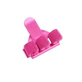 Simpleelove Coloured Three-Hole Metal Pen Holder with Pocket Clip Ideal for Nurses and Doctors (Pink)
