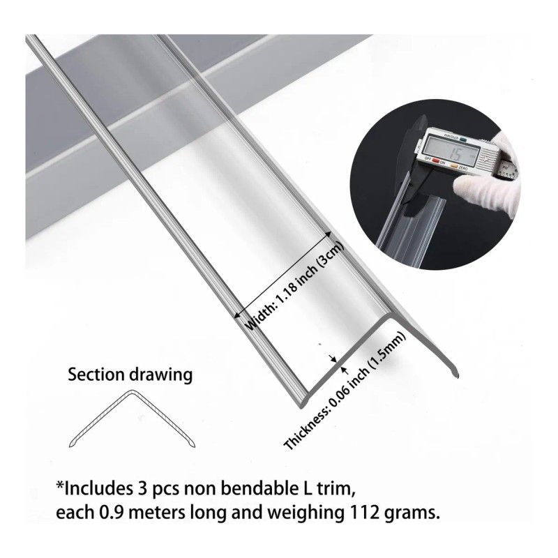 Protector De Esquinas De Pared Autoadhesivo Protector De Bor