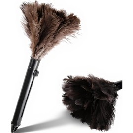 Casadores de Plumas, Plumas Reutilizables Marrones Mini Mini Duster con, para el Barrido del Hogar