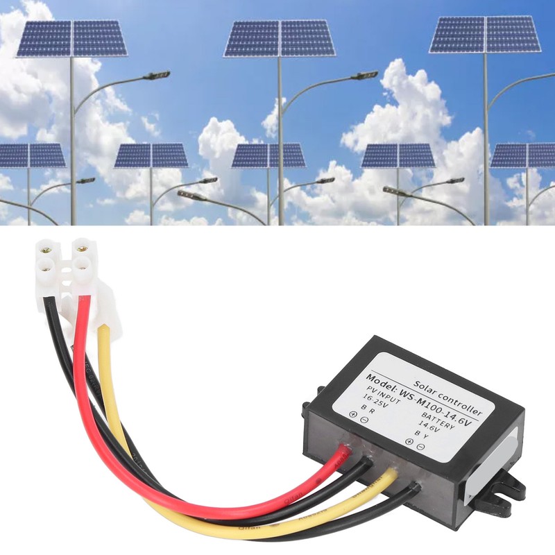 MPPT Solar Controller Protective Control Panel Switch Battery Charging Supplies