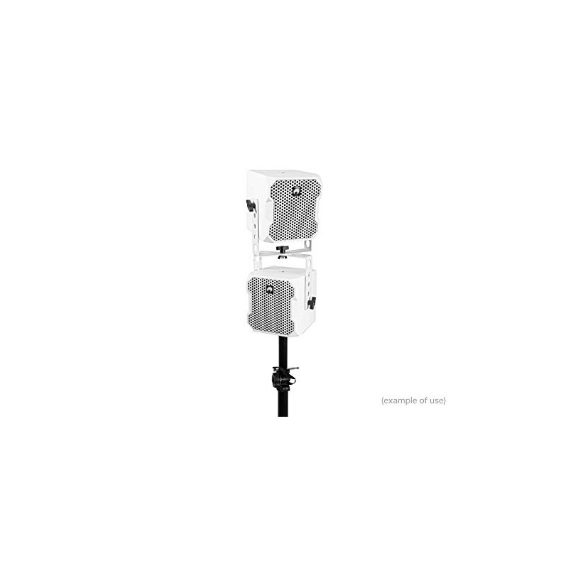 OMNITRONIC BOB-4 Extension Bracket White Pack of 2 | Accessory