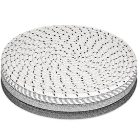 Billbotk 10" Trivets for Hot Dishes, Hot pots and Pans, Set of 4, Heat Resistant Pot Holders for Kitchen, Hot Pads for Countertops