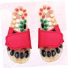COLLBATH Natural Jade Massage Slippers Foot Health Care Cobblestone Shoes