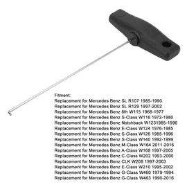 Qiilu Air Outlet Pull Hook, Instrument Cluster Disassembly Pull Hooks Tool Dashboard Removal Tool for Benz S E M A C G Class