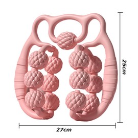 2PCS Leg Rollers for Muscles,Ring Leg Massager Thigh Roller Anti-Slip Foam Roller Deep Massage Tool for- Legs, Arms, Neck, Calves, Thighs