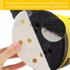 STEBRUAM 50pcs 150mm Sanding Discs,320 Grit 6 inch 15 Holes