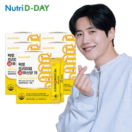 Nutri D Day Lacto Premium Live Lactobacillus 19 x 5 boxes (total 5 months supply), 60g / 뉴트리디데이 락토 프리미엄 생유산균19 x 5박스 (총 5개월분), 60g