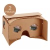 Mercader Digital 2 Pz Google Cardboard Visor Realidad Virtual Lente