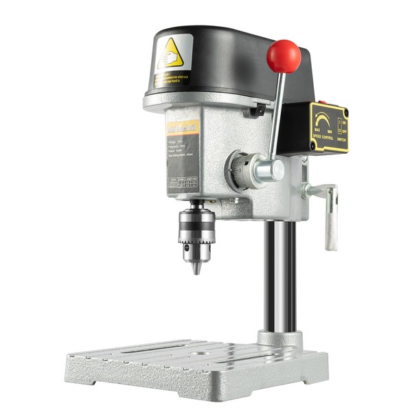 Benchtop Drill Press Rotary Tool Workstation Stand Mini Portable Press