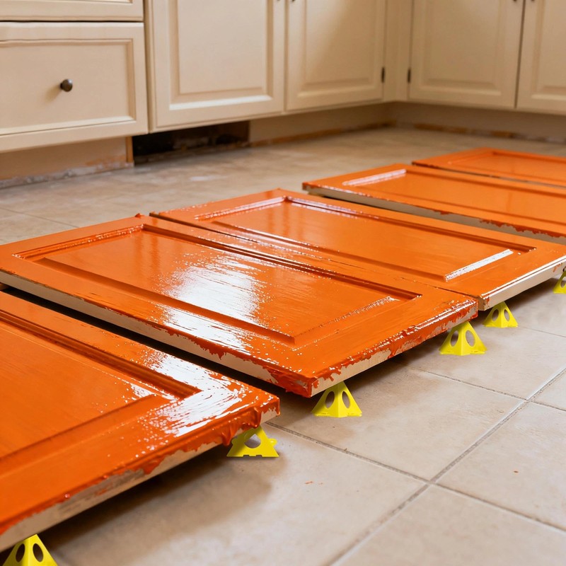 KATA Painters Painting Pyramid Stands: 36pcs Cabinet Doors Risers &