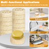 30 almohadillas de esponja natural de luffa, 100% esponja de