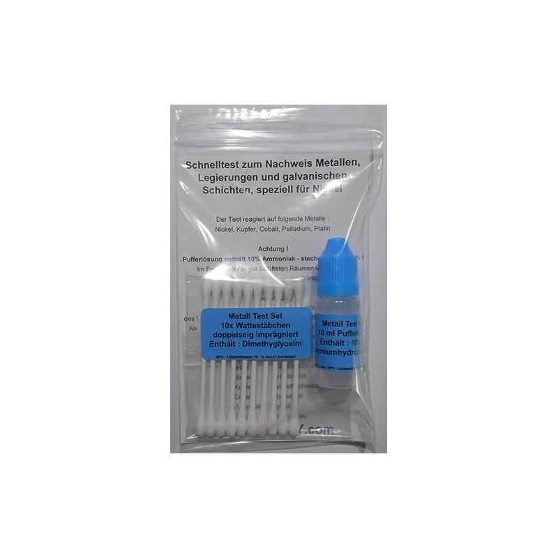 20 x Quick Test for Detecting Metals, Alloys and Electroplating