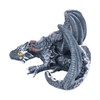 Big Squatting Dragon Sculpture Resin Gardening Ornaments for Home Outdoor