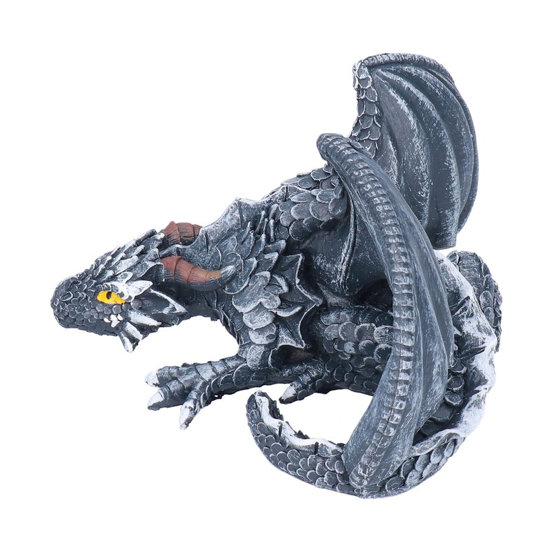Big Squatting Dragon Sculpture Resin Gardening Ornaments for Home Outdoor