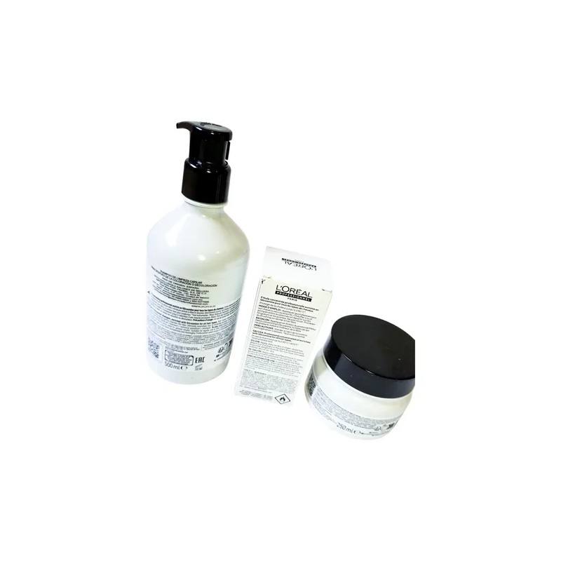 Loreal Kit Limpieza Anti Metal Detox Shampo Mascarilla Serum