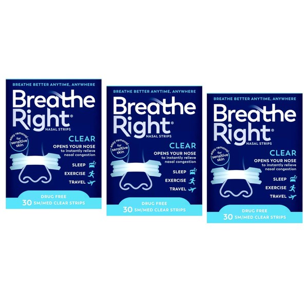 Breathe Right Breathe Right Nasal Strips - Clear - for