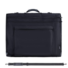 JJRING 18x24 Art Portfolio Tote Bag - Large Carrying Storage Case with Handle & Adjustable Shoulder Strap, Portfolio Folder for Artwork, Posters, Canvas, Drawing Boards