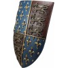 19" Tall Medieval Kingdom Knight Coat of Arms Le Fleur
