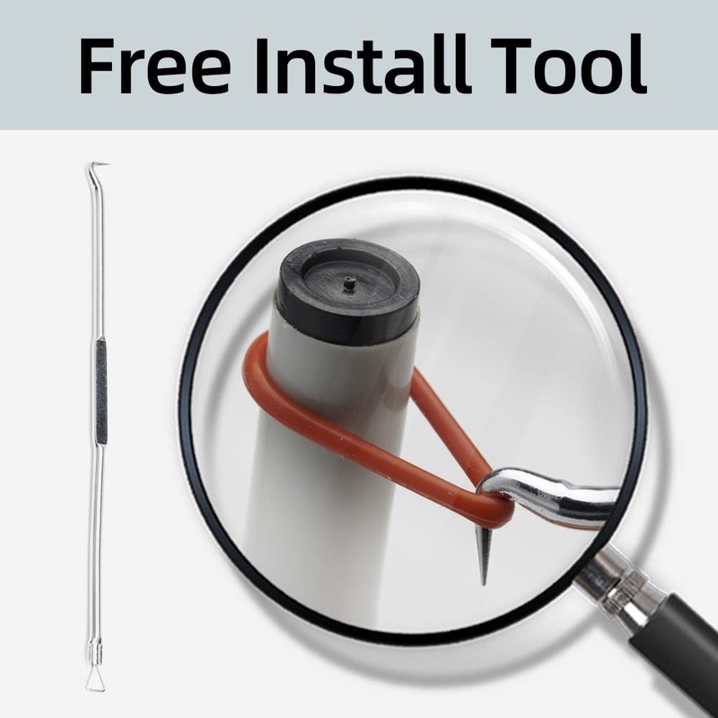 007 Silicone O-Ring, 70A Durometer, Red, 5/32" ID, 9/32" OD,