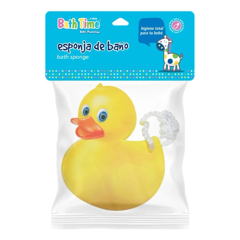 Esponja De Patito Para Bao Bebes Tela Extra Suave Bath
