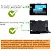 Tengdaxing ACK-E6 Continuous Power Adapter LP-E6/E6N Dummy Battery for Canon